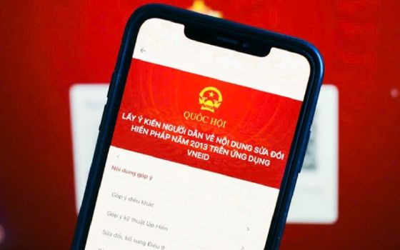 Ảnh của Tổ chức lấy ý kiến về Dự thảo Nghị quyết sửa đổi Hiến pháp năm 2013